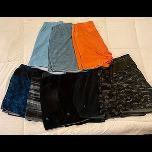 10x Lululemon Lined Surge Shorts 6” (Large)